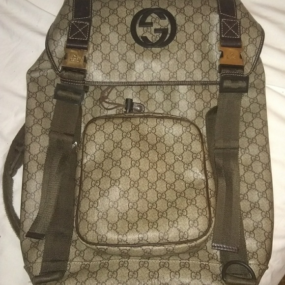 Designer Gucci men's backpack - Picture 3 of 6